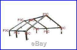 1-1/2 Pipe High Peck Canopy Fittings Kit for 10' x10'/20'/30'/40' Carport Patio