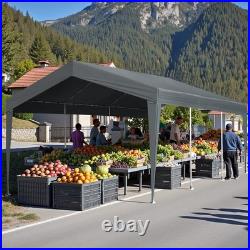 10'×20' Heavy Duty Carport Canopy, Outdoor Garage Car Shelter Party Storage US