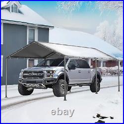 10'×20' Heavy Duty Carport Canopy, Outdoor Garage Car Shelter Party Tent Shed