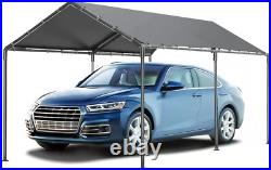 10'×20' Heavy Duty Carport Canopy, Outdoor Garage Car Shelter Party Tent Shed