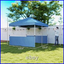 10 Ft. X 10 Ft. Sea Blue Pop up Canopy Tent