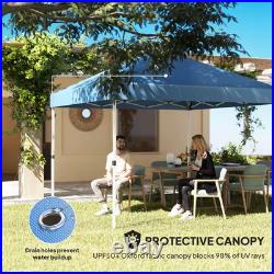 10 Ft. X 10 Ft. Sea Blue Pop up Canopy Tent