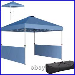10 Ft. X 10 Ft. Sea Blue Pop up Canopy Tent
