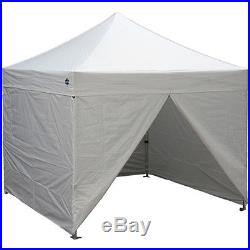 10 X 10 EZ Pop Up Canopy Tent Instant Canopy Commercial Tent with Sidewalls-New