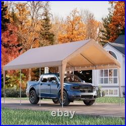 10' X 20' Heavy Duty Canopy Cover for Carports, Easy Installation Included