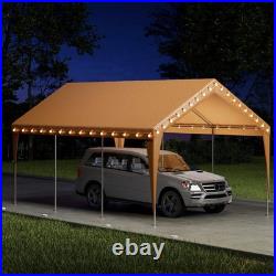 10' X 20' Heavy Duty Canopy Cover for Carports, Easy Installation Included
