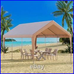 10' X 20' Heavy Duty Canopy Cover for Carports, Easy Installation Included
