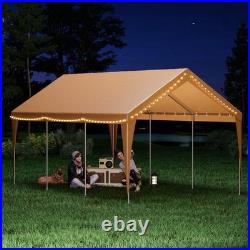10' X 20' Heavy Duty Canopy Cover for Carports, Easy Installation Included