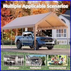 10' X 20' Heavy Duty Canopy Cover for Carports, Easy Installation Included