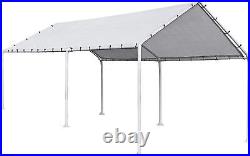 10' X 20' Heavy Duty Carport Canopy Garage Tent, Steel Car Shelter Party Tent