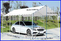 10' X 20' Heavy Duty Carport Canopy Garage Tent, Steel Car Shelter Party Tent