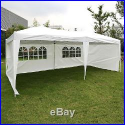 10' X 20' Patio Canopy Gazebo POP UP Party Tent Wedding Outdoor withCarry Bag