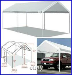 10' X 20' Portable Heavy Duty Canopy Garage Tent Carport Car Shelter Steel Frame