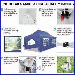 10' X 20' Portable Heavy Duty Canopy Garage Tent Gazebo Car Shelter Steel Frame