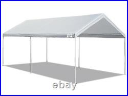 10 X 20 Portable Heavy Duty Car Shelter Carport Garage Tent Steel Frame Outdoor