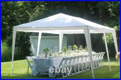 10 X 20 White Party Tent Gazebo Canopy with Sidewalls