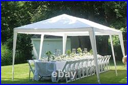 10 X 20 White Party Tent Gazebo Canopy with Sidewalls