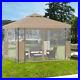 10-X10-Gazebo-Canopy-2-Tier-Tent-Shelter-Awning-Steel-withNetting-Brown-01-aasg