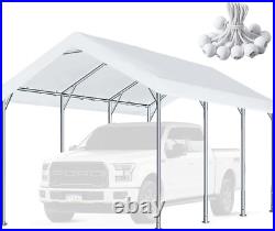 10'X20' Carport Replacement Top Canopy Cover for Car Garage Shelter Tent Party