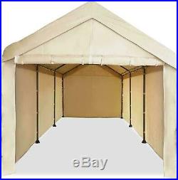 10'X20' Garage Tent Carport Car Shelter Sidewall Canopy Caravan Cover Enclosure