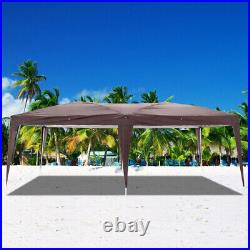 10'X20' Portable Heavy Duty Canopy Tent Garage Versatile Shelter With 2 Windows