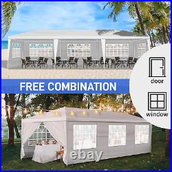 10'X30' Canopy Tent 8 Sides Gazebo Canopy Outdoor Party Wedding Tent