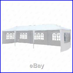 10'X30' Heavy Duty Portable Carport Shelter Outdoor Canopy Tent 5 Side Walls New