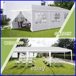 10 ft. X 30 ft. White Outdoor Gazebo Canopy Party Large Wedding Tent with