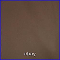 10 ft x 10 ft Soft Top Polyester Gazebo with Privacy Wall Brown by Sunnydaze