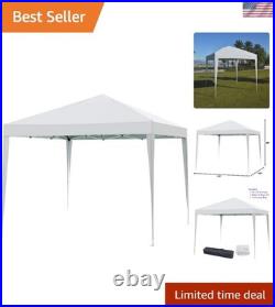 10' x 10' Canopy Gazebo with Stylish Dressed Legs Ideal for Weddings