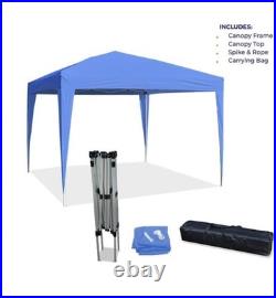 10' x 10' Canopy Gazebo with Stylish Dressed Legs Ideal for Weddings