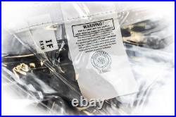 10' x 10' Clear Tarp 24 MIL Smooth Vinyl Patio Enclosure Fire Retardant USA Made