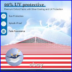 10'x 10' EZ Pop UP Party Tent Canopy Gazebo Event Waterproof Outdoor 4 Walls US