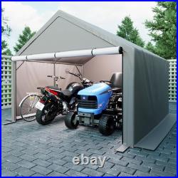 10 x 10 FT Outdoor Canopy Tent Carport with Removable Sidewalls