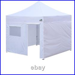 10 x 10 Outdoor Waterproof Instant Ez Pop Up Canopy Shade Tent +4 Side Walls