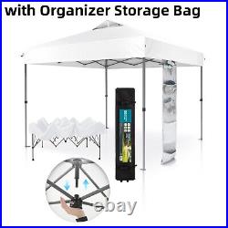 10' x 10' Pop Up Canopy Tent Outdoor Folding Gazebo Party Tent Adjustable Height