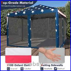 10' x 10' Pop-up Canopy Tent Gazebo Canopy for Outdoor Garden