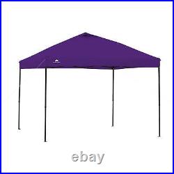 10' x 10' Purple Instant Outdoor Canopy with Heavy Duty Construction