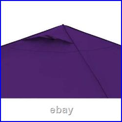 10' x 10' Purple Instant Outdoor Canopy with Heavy Duty Construction