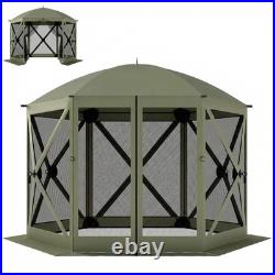 10 x 11 ft Pop Up Gazebo Screen Tent, Instant Camping Canopy