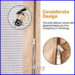 10' x 12' Gazebo Mosquito Netting Replacement Universal 4-Panel Sidewalls