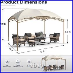 10' x 13' Outdoor Canopy Gazebo Heavy Duty Awning Waterproof Wedding Party Tent