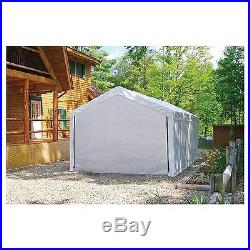 10 x 20 Canopy Enclosure Kit White- Shelter Logic