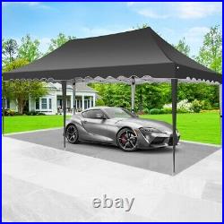 10'x 20' Canopy Gazebo Easy Pop Up Waterproof Tent Outdoor Wedding Party Tent US