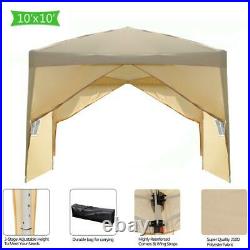 10'x 20' Canopy Gazebo Easy Pop Up Waterproof Tent Outdoor Wedding Party Tent US