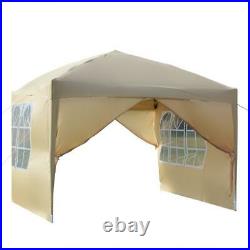 10'x 20' Canopy Gazebo Easy Pop Up Waterproof Tent Outdoor Wedding Party Tent US