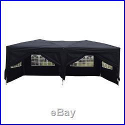 10'x 20' EZ POP UP Party Tent Wedding Gazebo Canopy Marquee 6 Walls