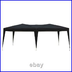10'x 20' EZ POP UP Patio Gazebo Party Tent Canopy Marquee 6-Walls Outdoor