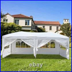 10 x 20 EZ Pop Up Canopy Tent Patio Shade Shelter Outdoor Wedding Party Sidewall