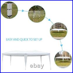 10'x 20' EZ Pop-up Folding Wedding Party Patio Marquee Canopy Tent Gazebo 2 Room